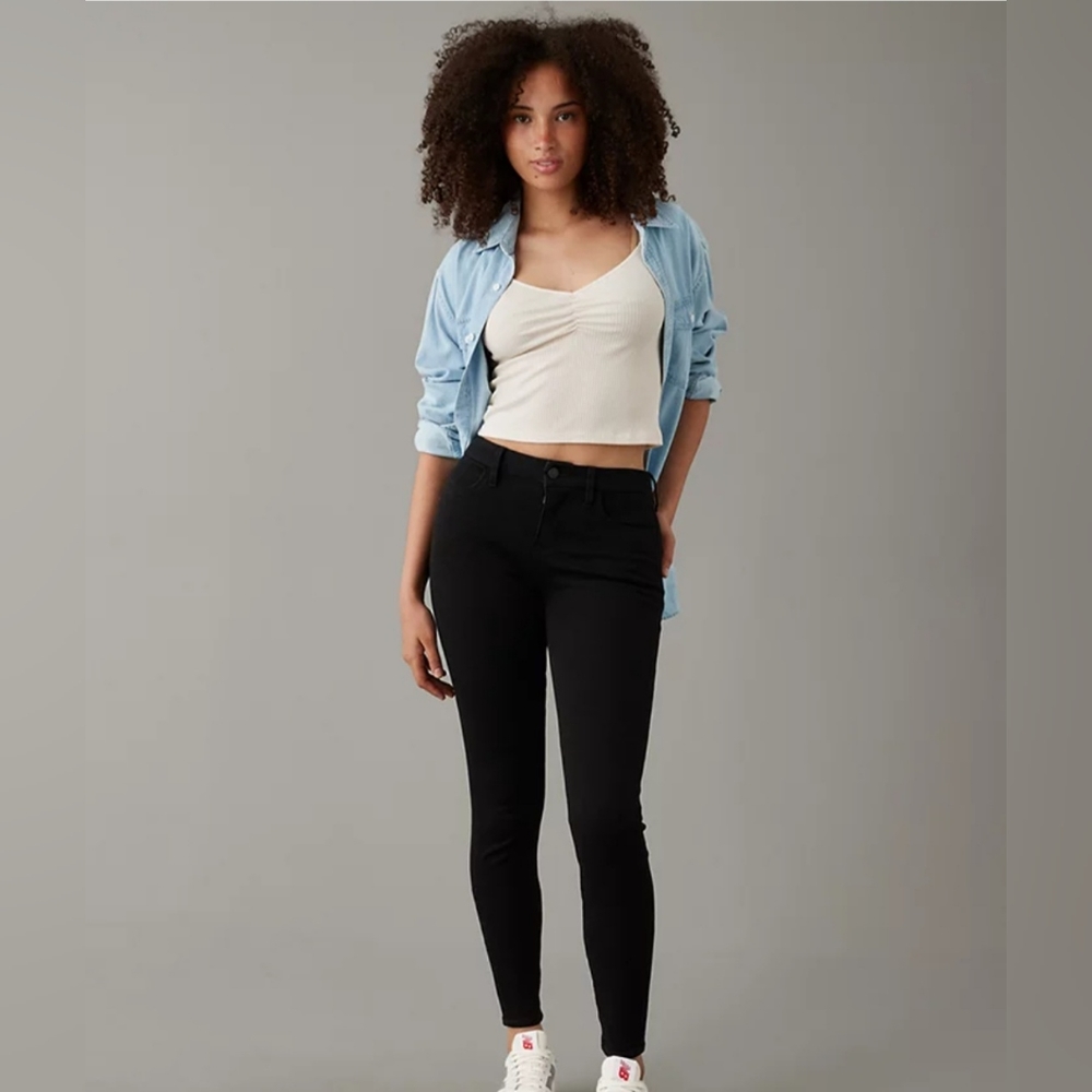 American Eagle Curvy Highest Rise Skinnies